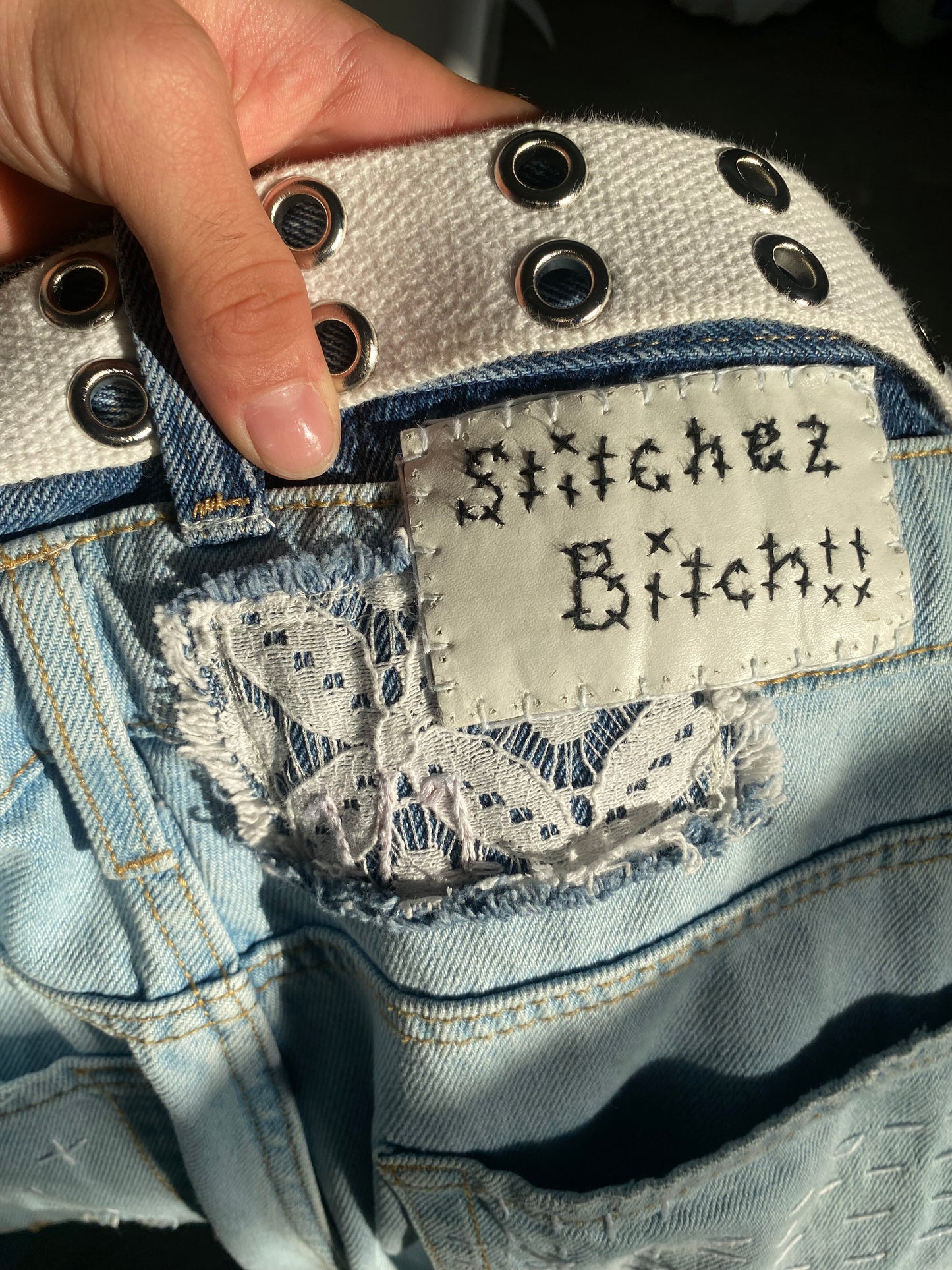Royal Lace Pants