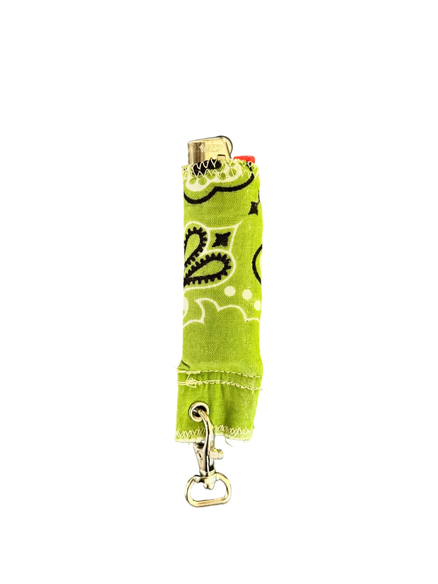 Green Bandana Lighter Cover