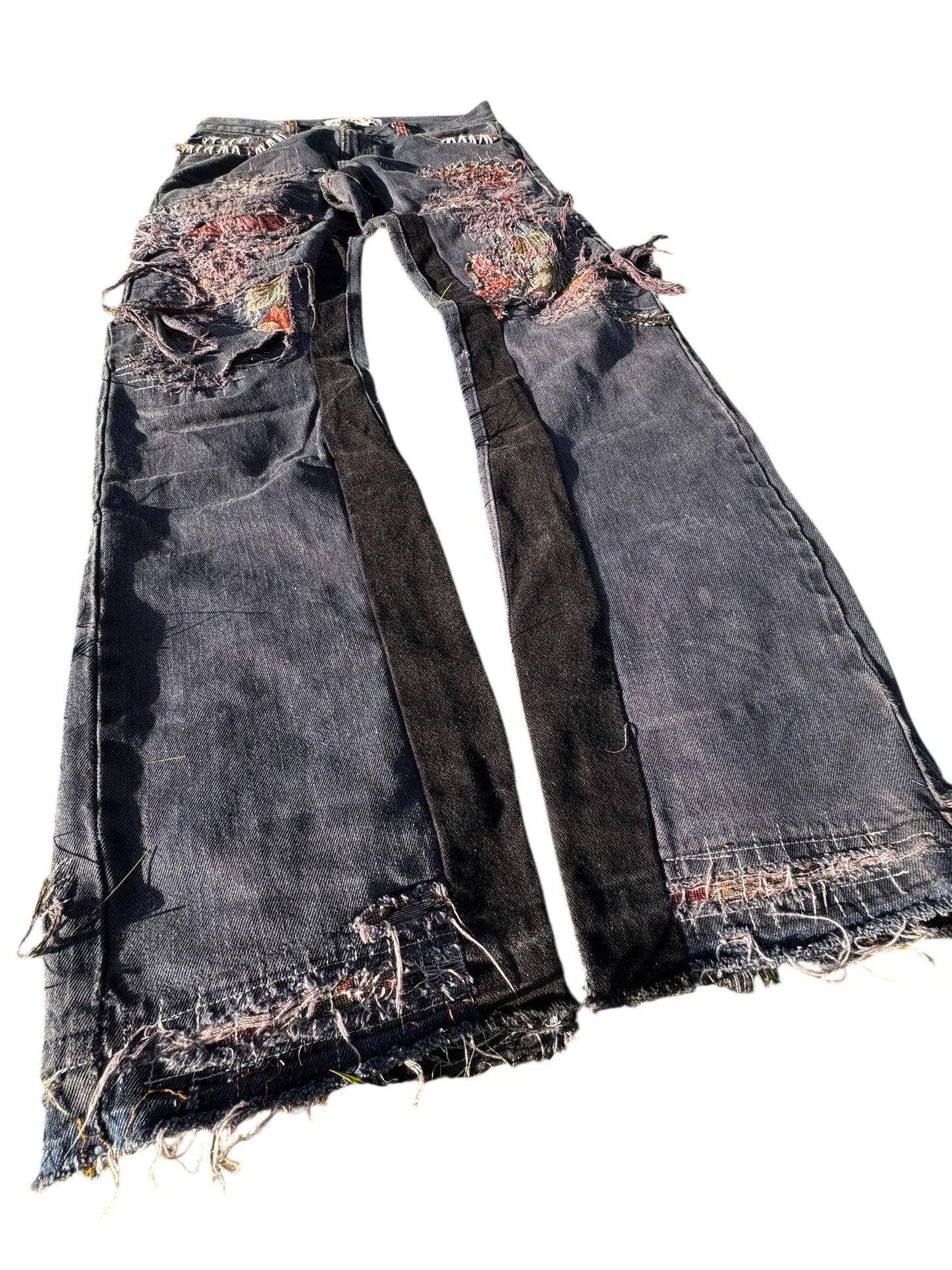 1/1 Distressed Rose pants