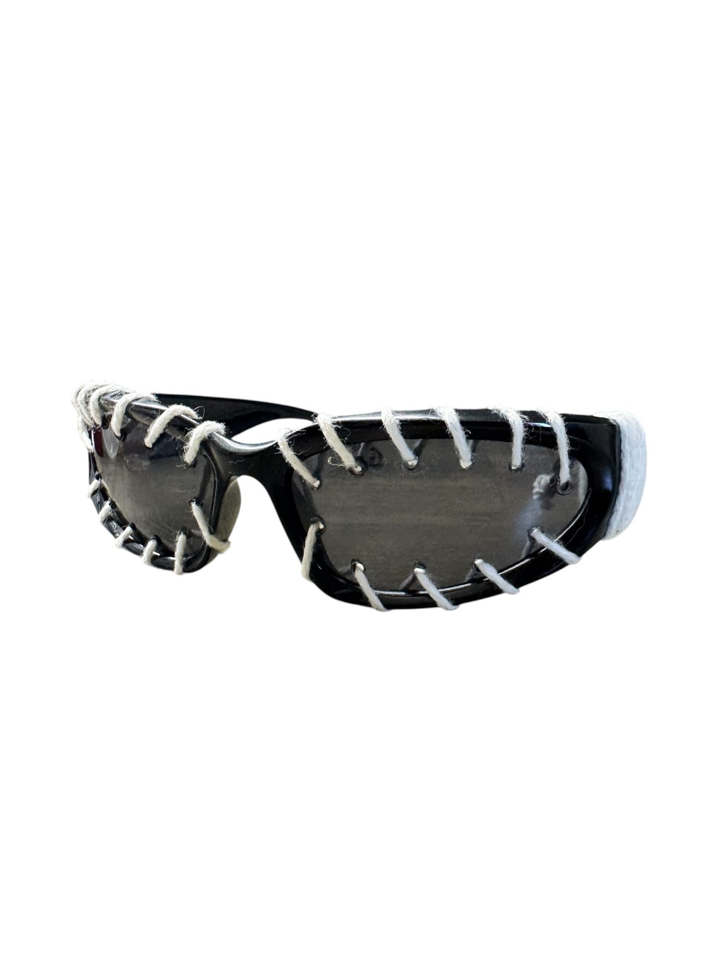 White Stitched Glasses