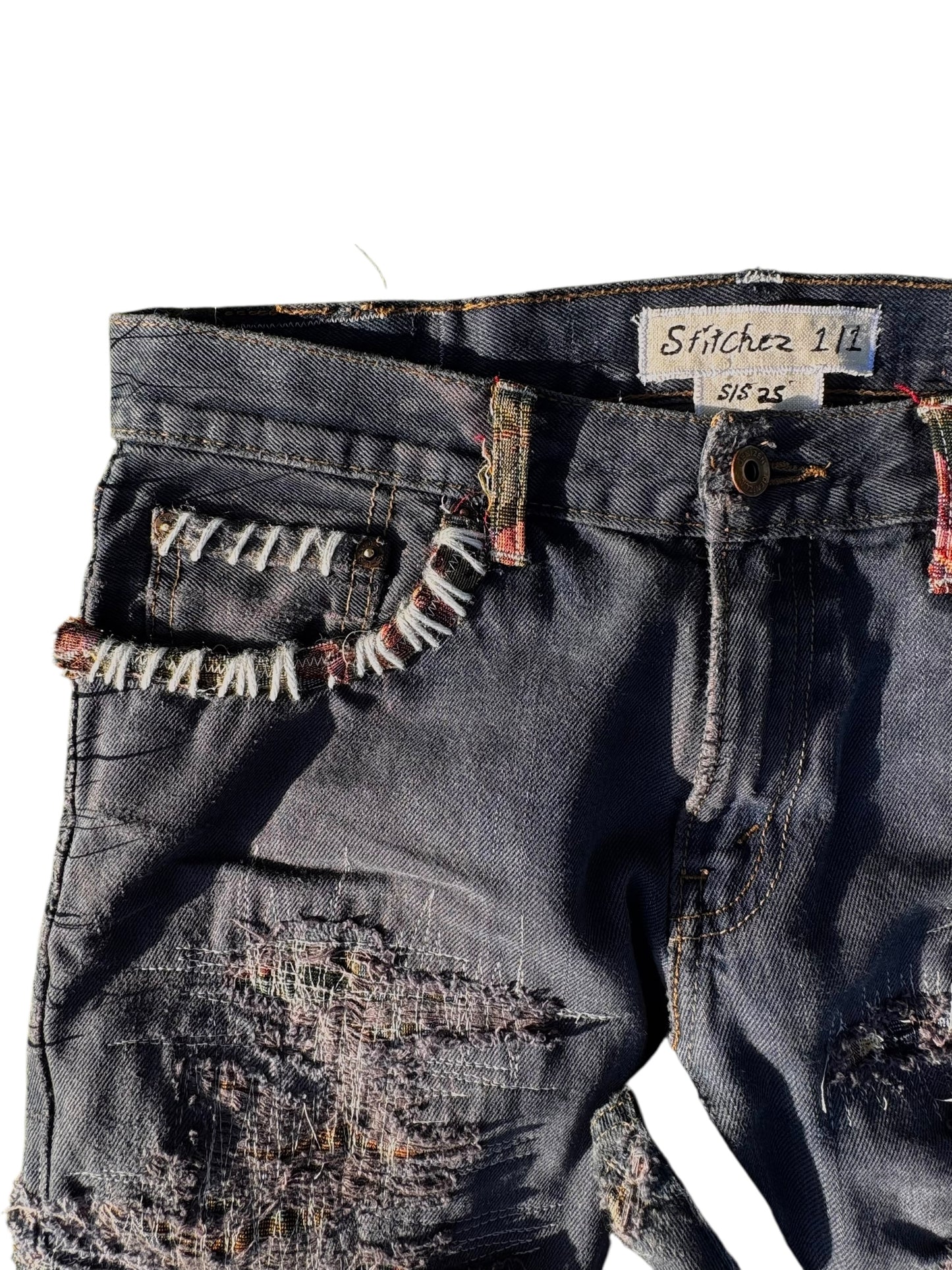 1/1 Distressed Rose pants