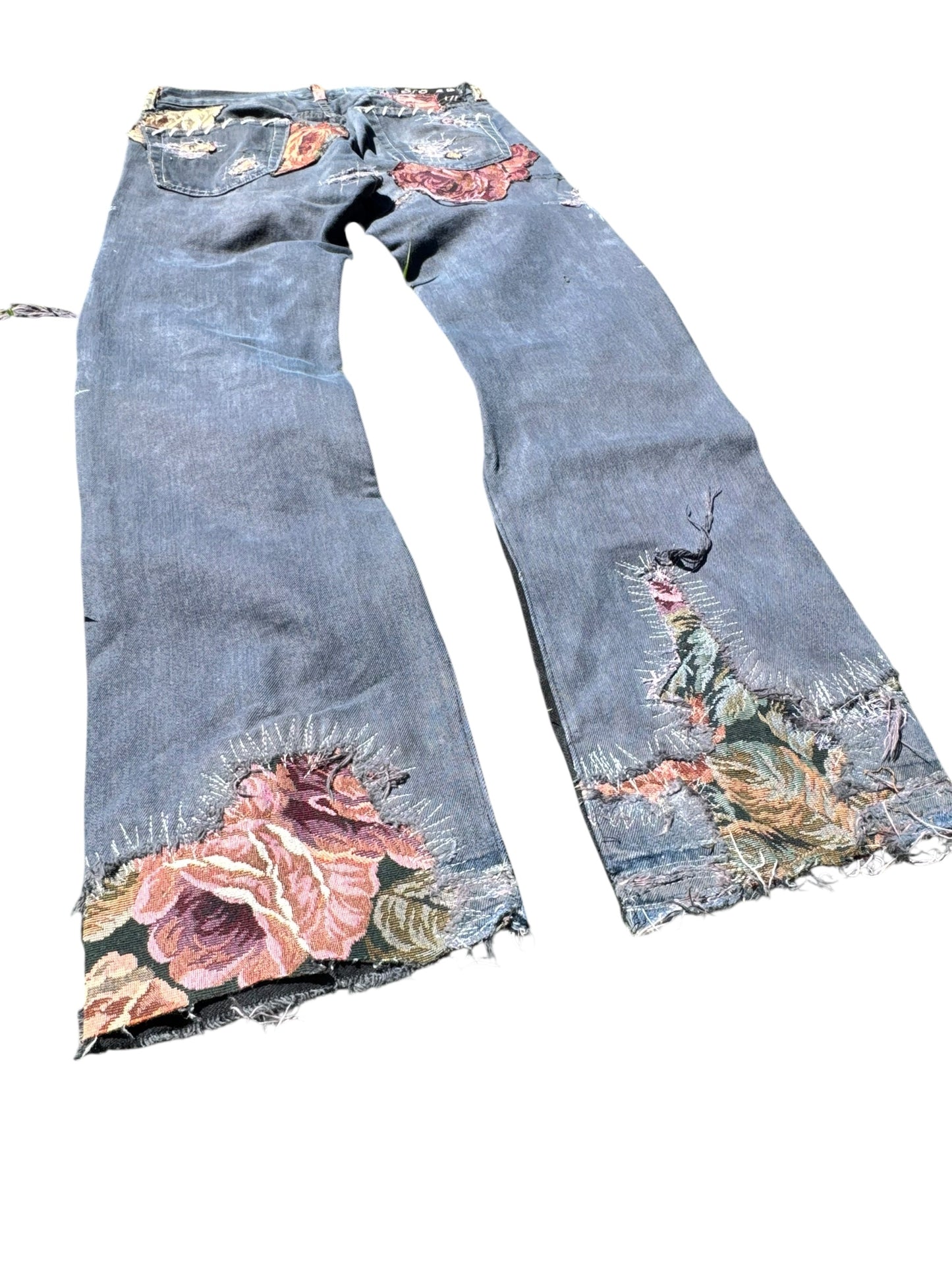 1/1 Distressed Rose pants