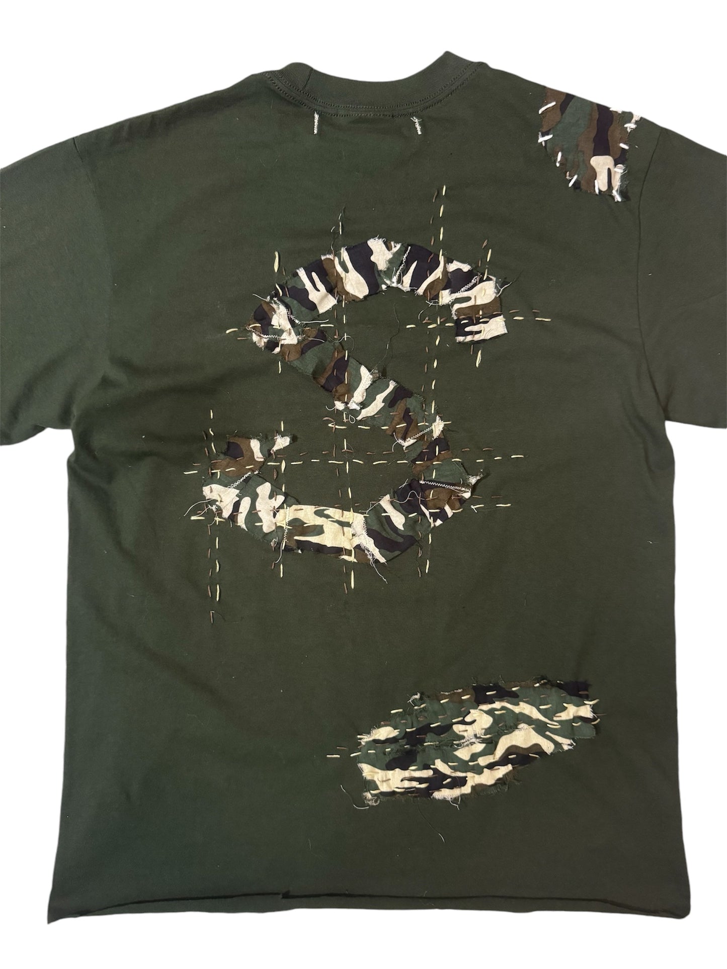 Patched Camo Shirt