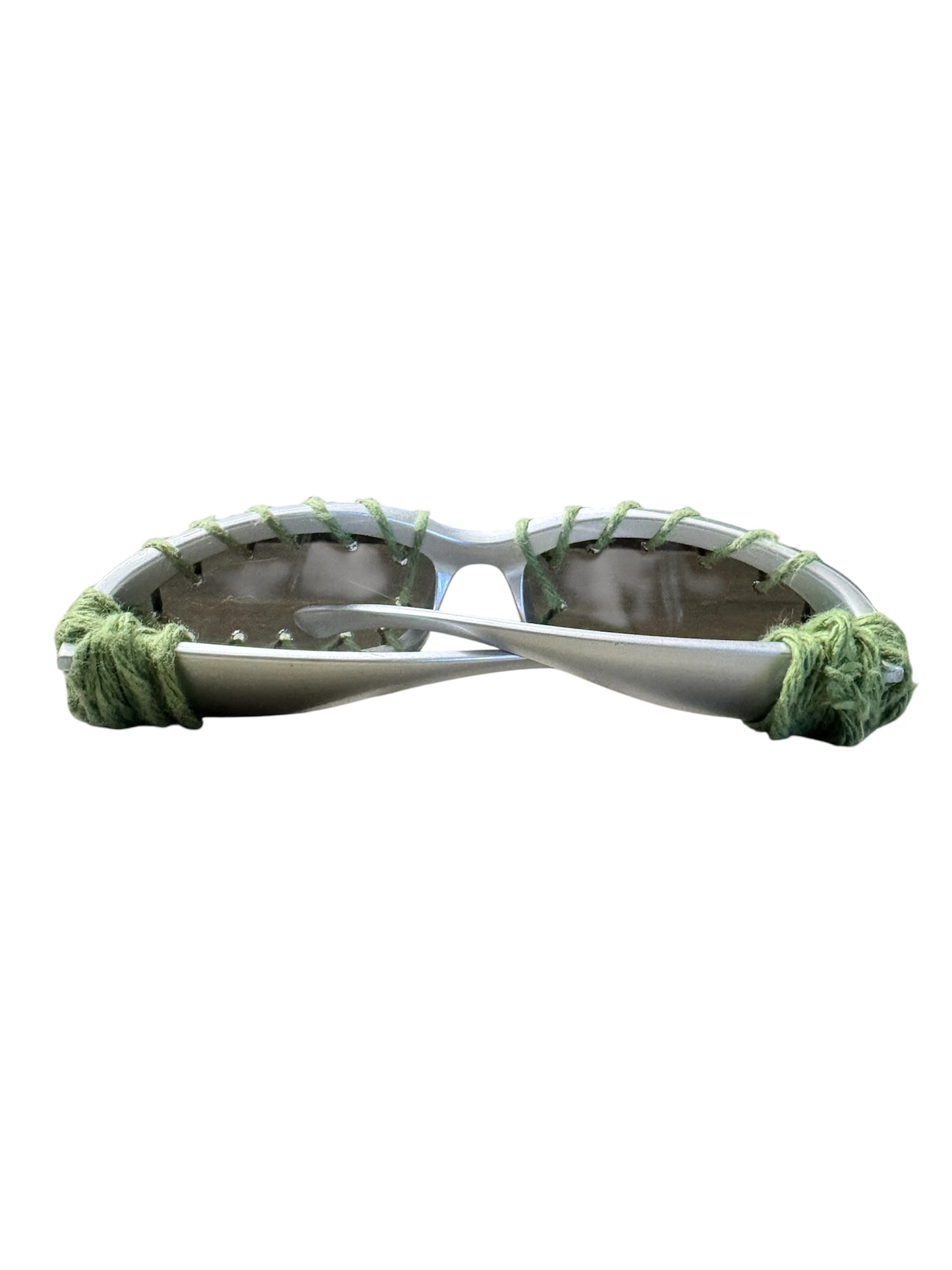 Green Stitched Glasses