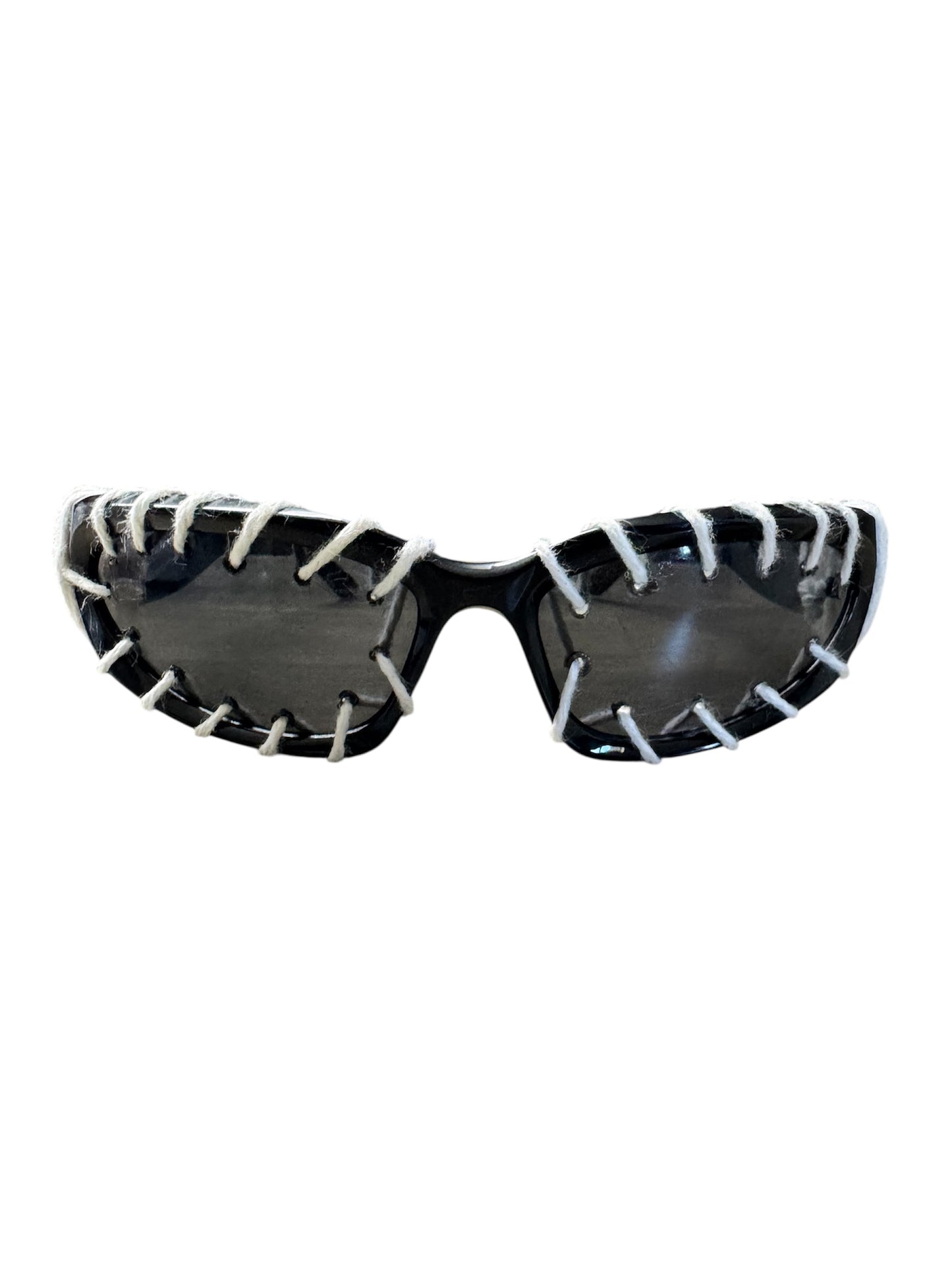 White Stitched Glasses