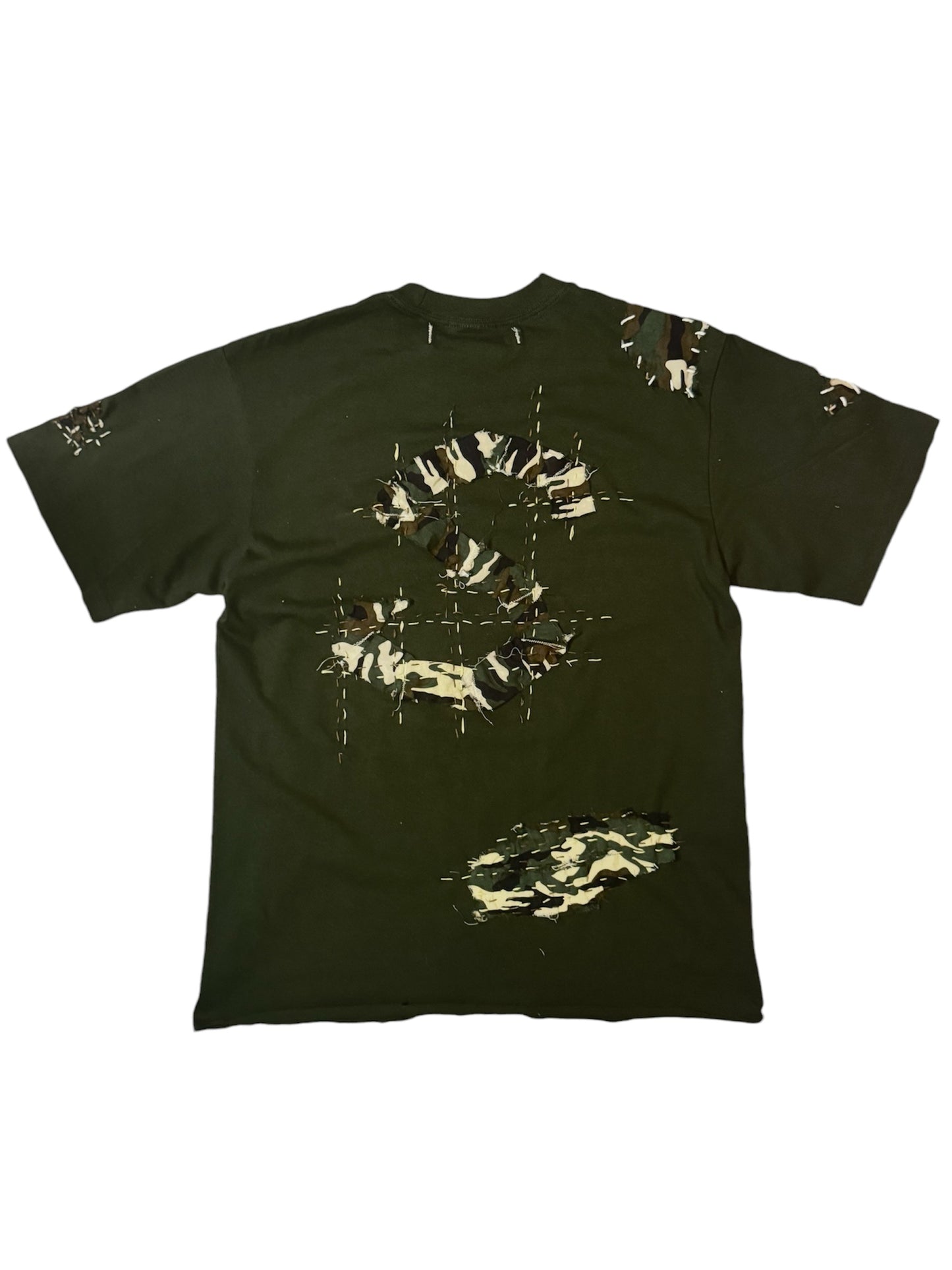 Patched Camo Shirt