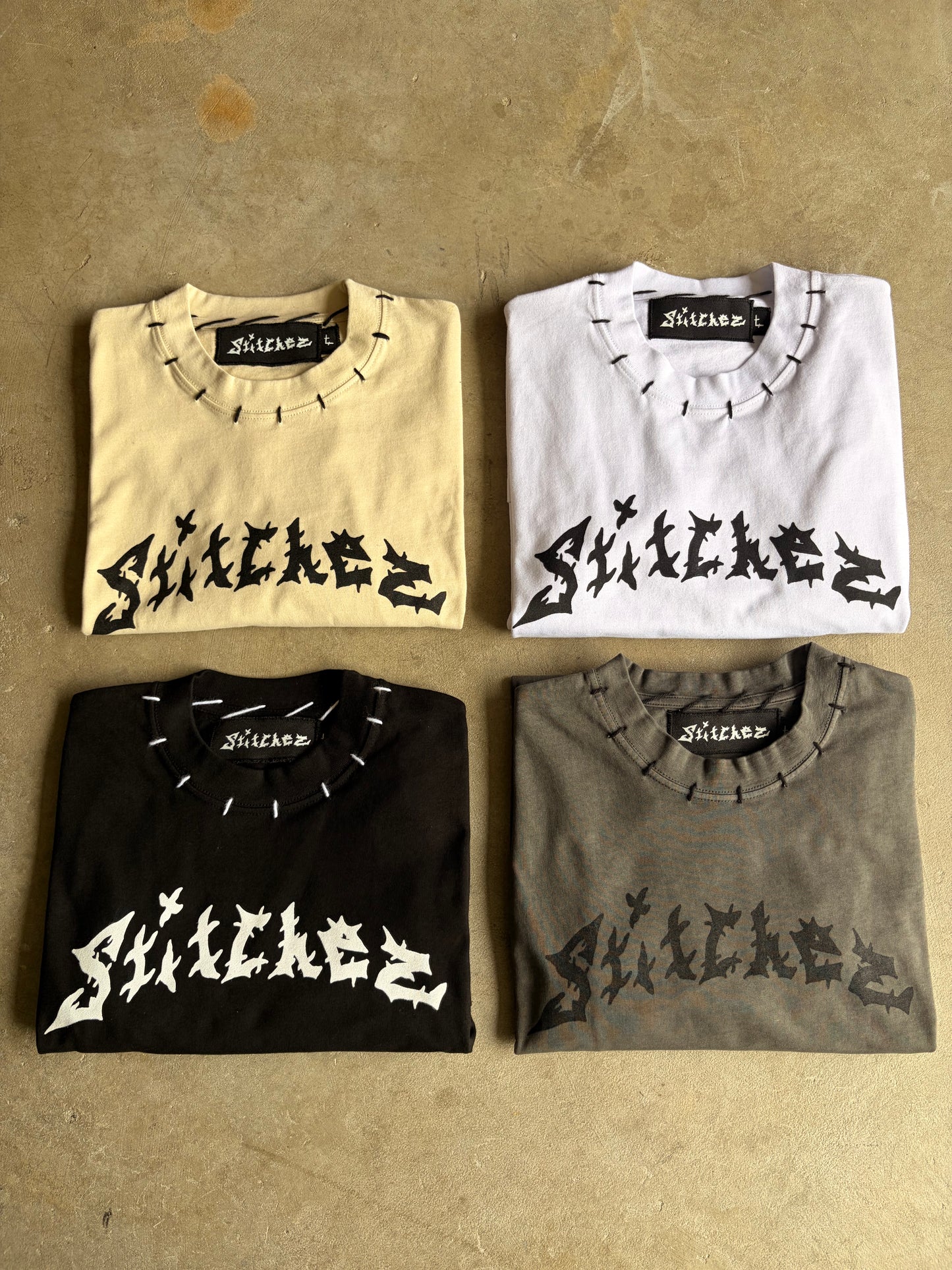 STITCHED TEE
