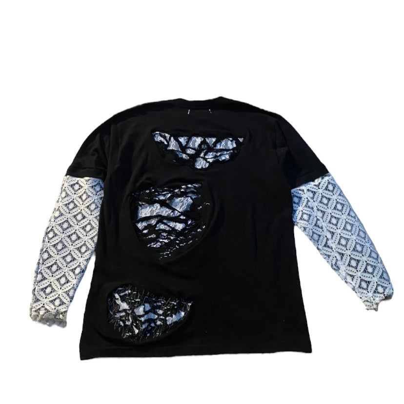 1/1 Lace Denim Long sleeve