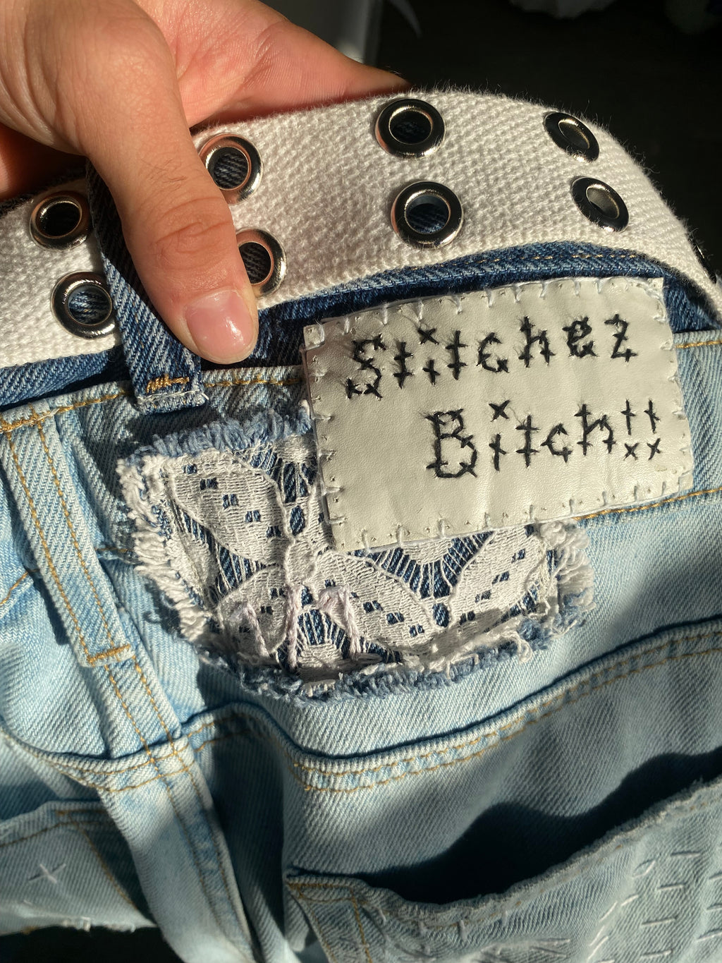 Royal Lace Pants