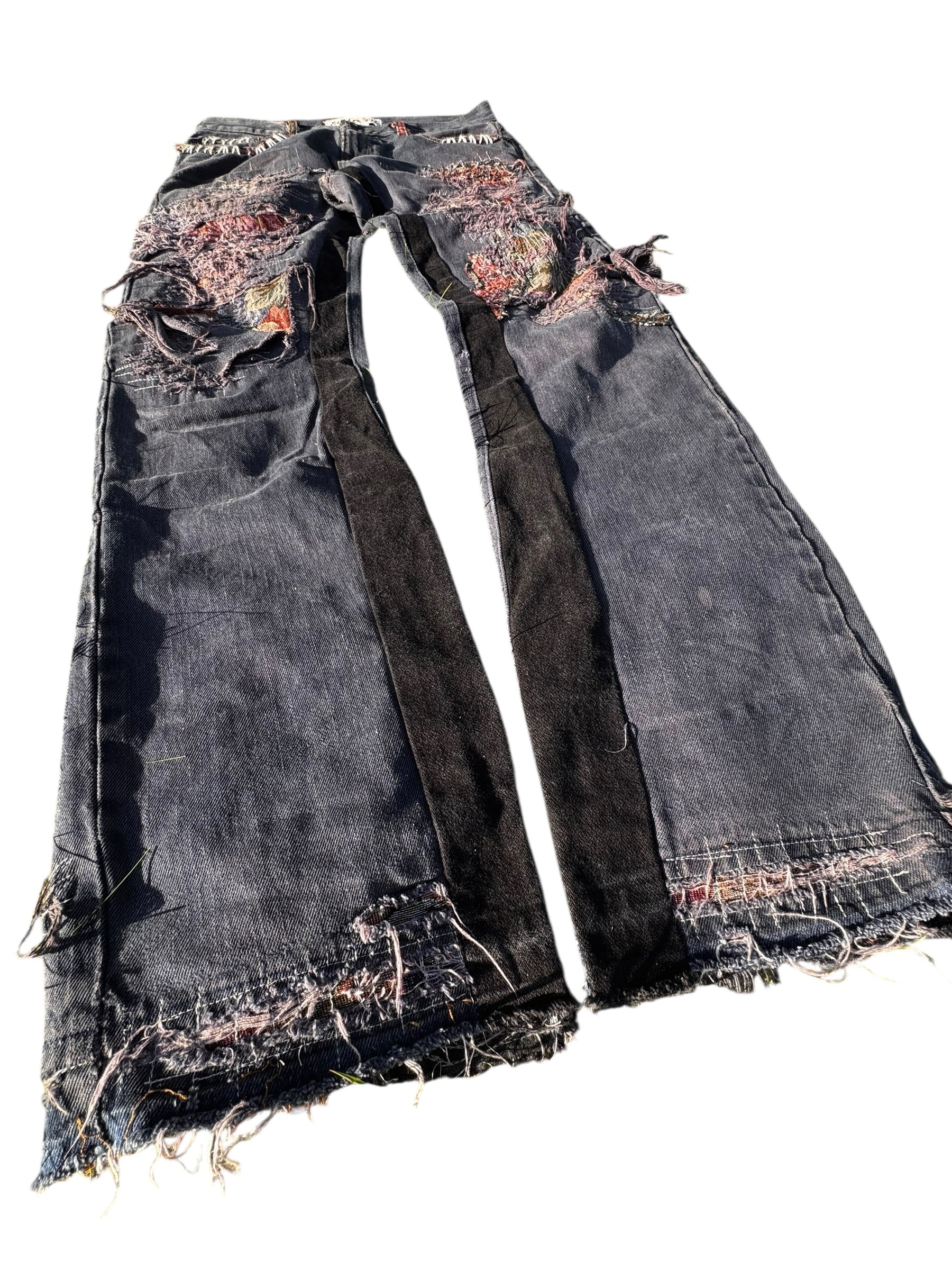 1/1 Distressed Rose pants