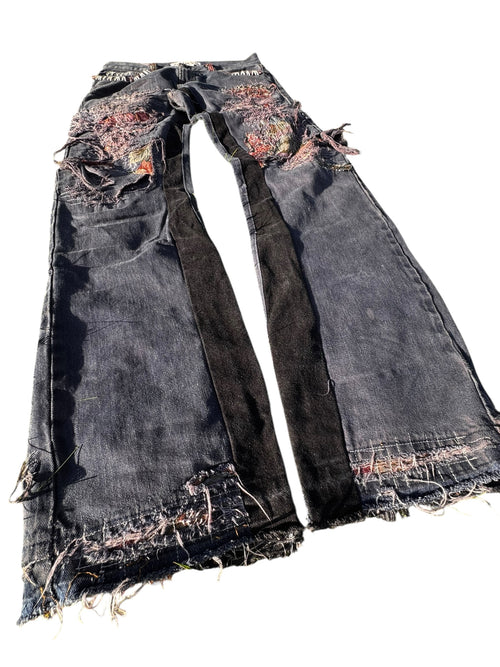 1/1 Distressed Rose pants