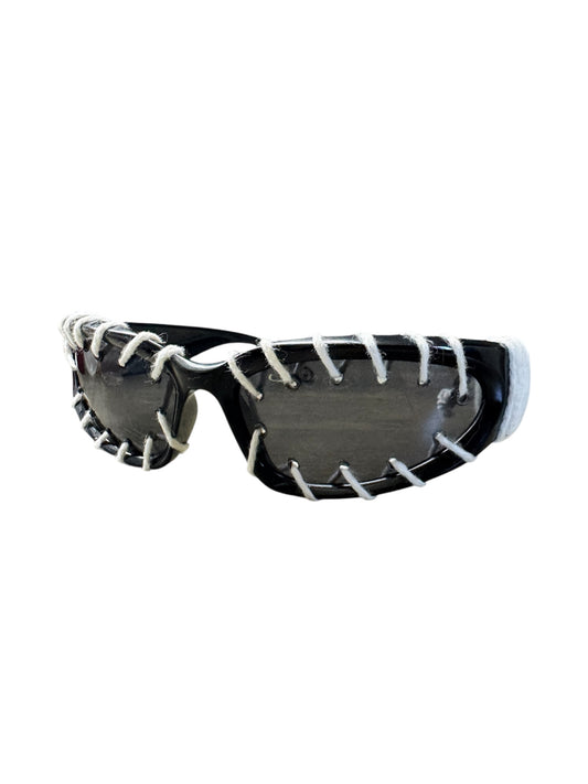 White Stitched Glasses