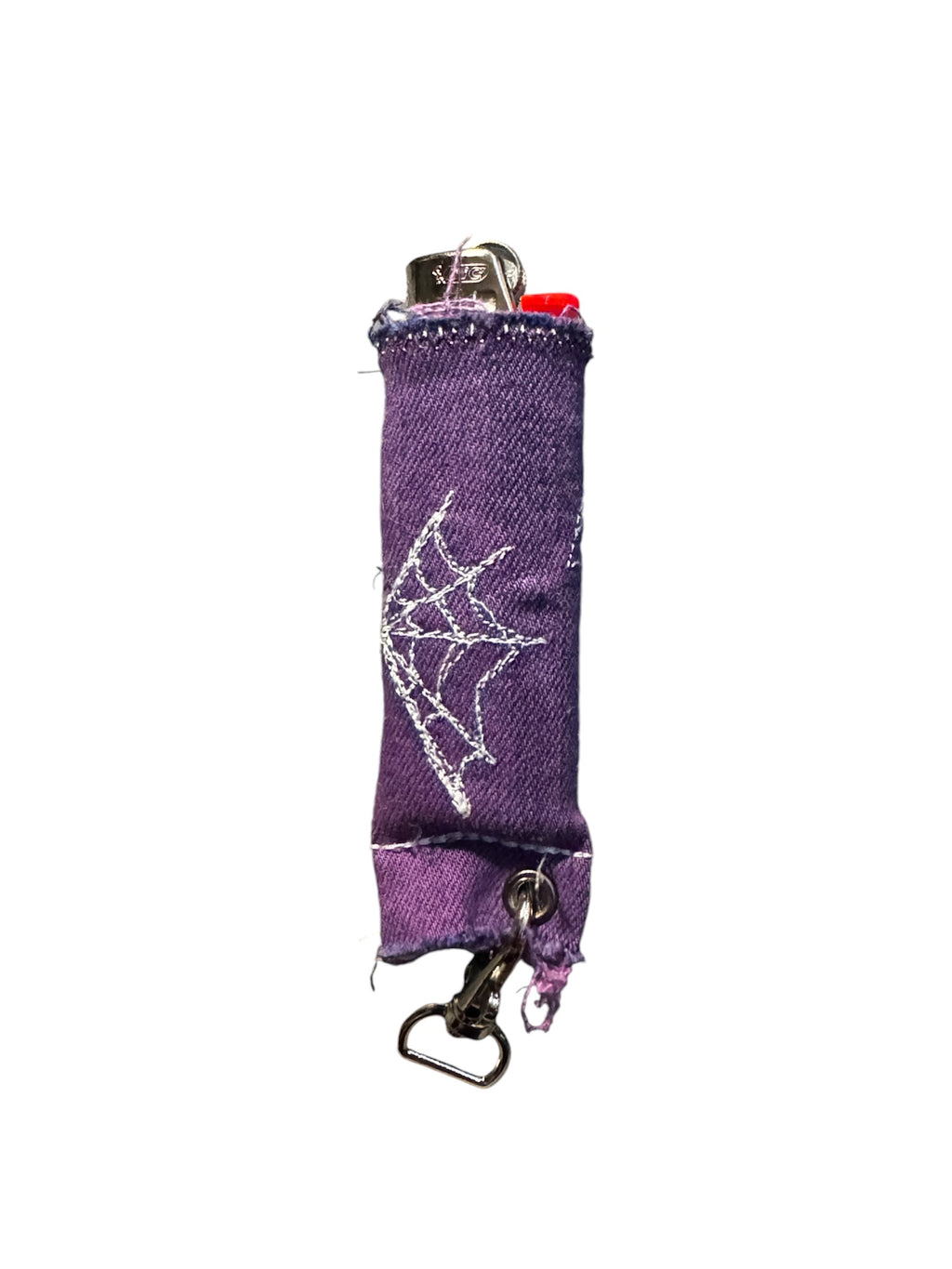 Spider Web Lighter cover (Purple)