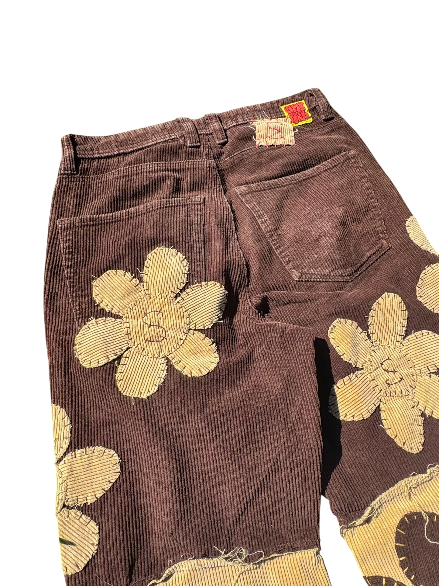 1/1 Two Tone Flower Corduroys