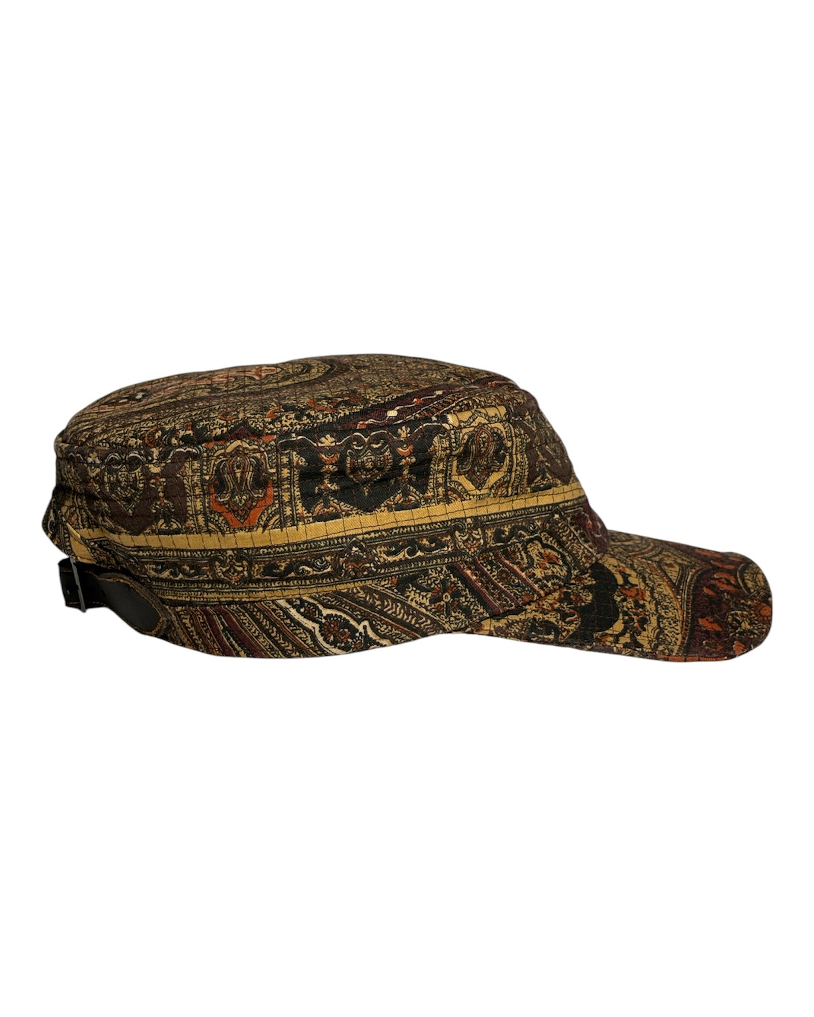 1/1 Brown Grid Cadet Hat