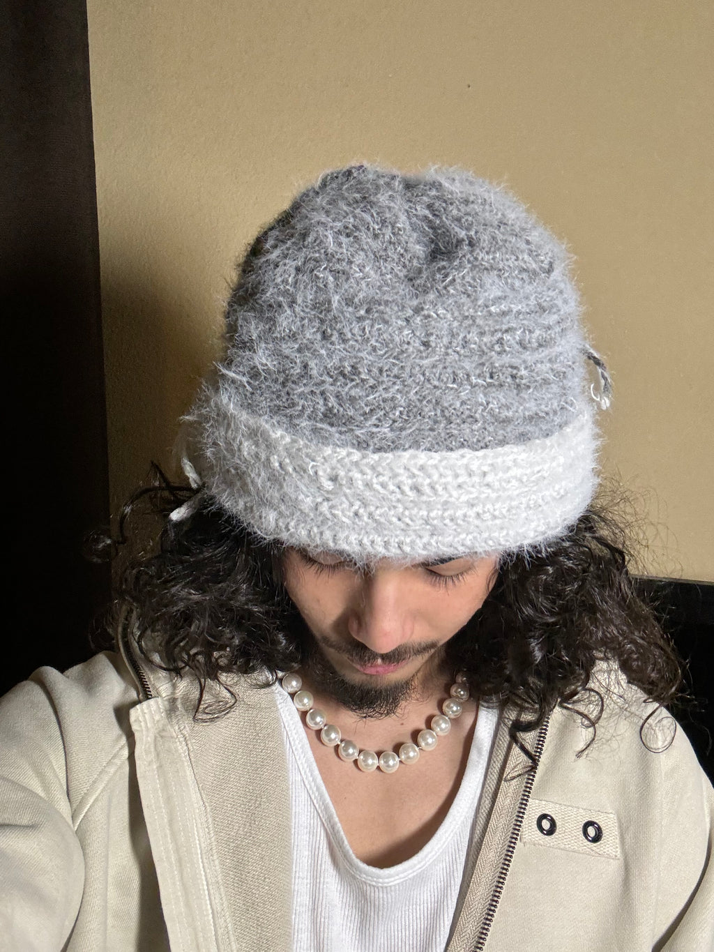 Fuzzy Gradient Beanie