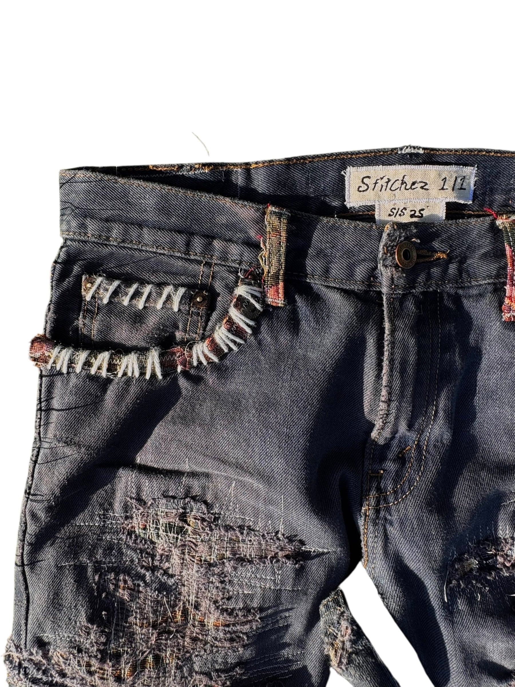 1/1 Distressed Rose pants