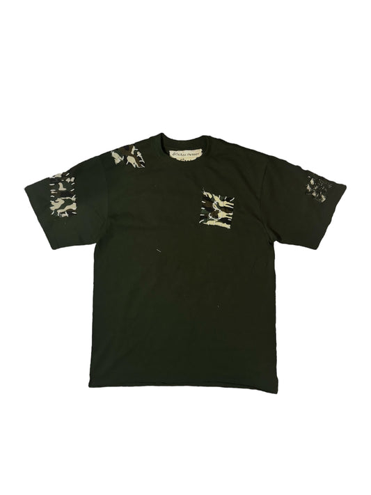 Patched Camo Shirt