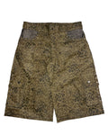 Studded Python/Leopard Jorts