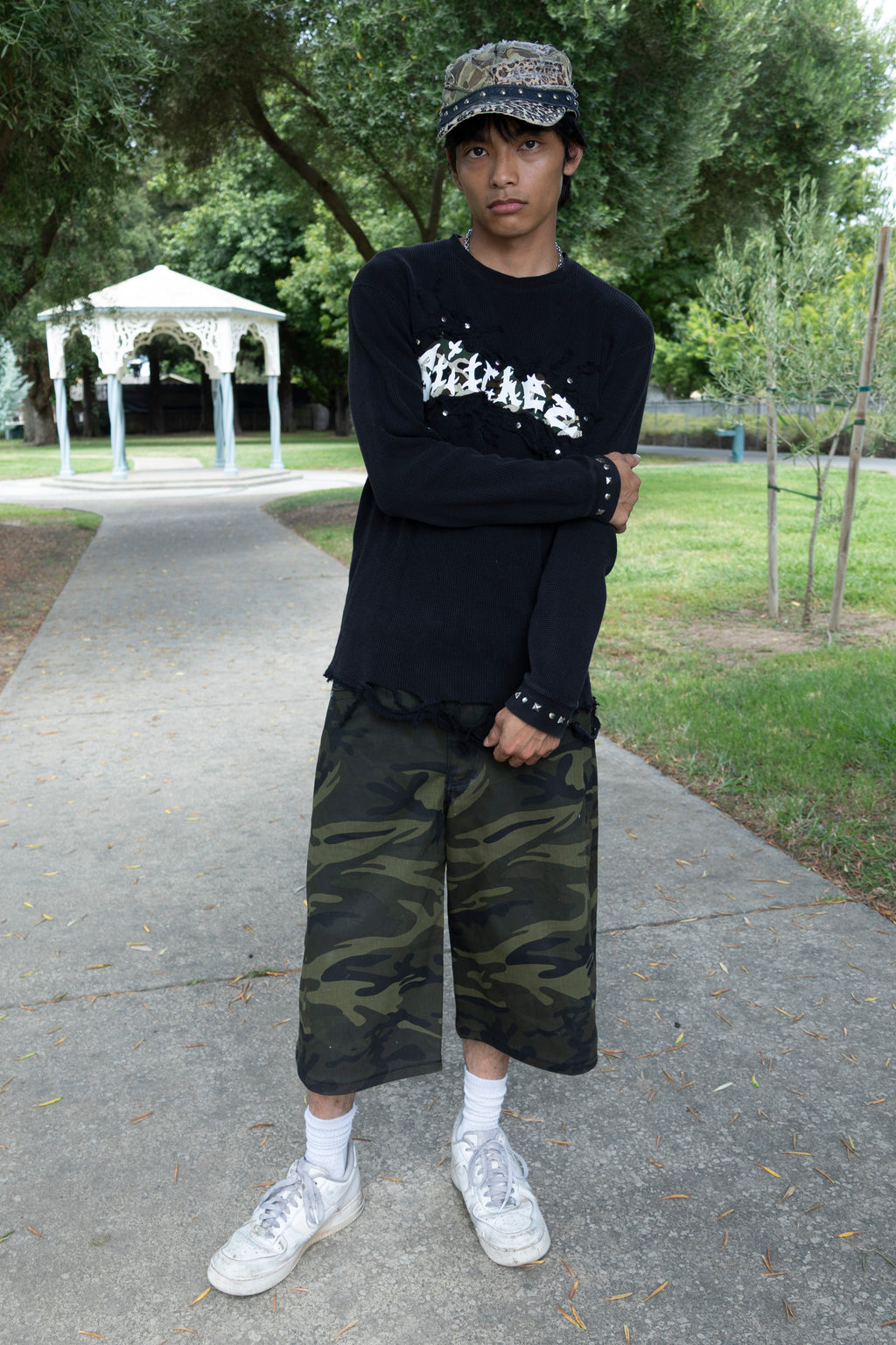 Camo Jorts