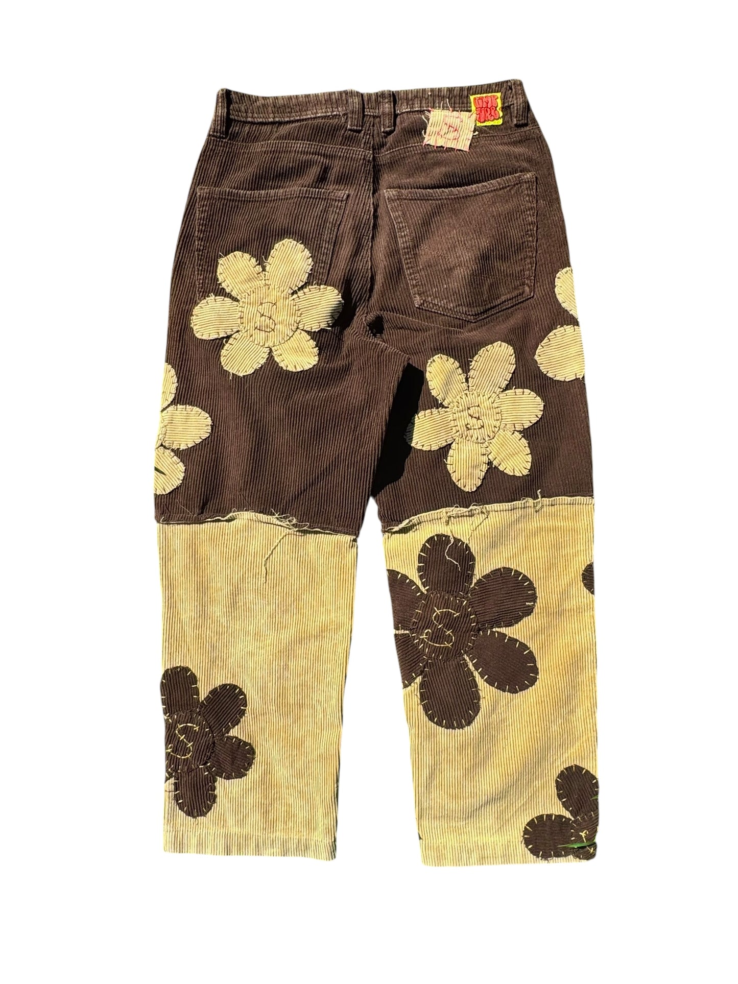 1/1 Two Tone Flower Corduroys